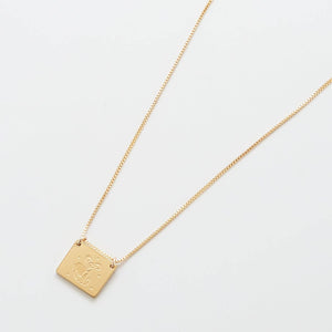 Open image in slideshow, Aries Zodiac Double-Sided Astrology Necklace
