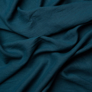 Open image in slideshow, Linen Puff Sleeve Wrap Dress in Cobalt
