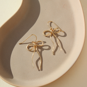 Open image in slideshow, Coquette Bow Earrings | Classic Earring
