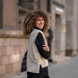 Women's Merino Wool Vest Isla