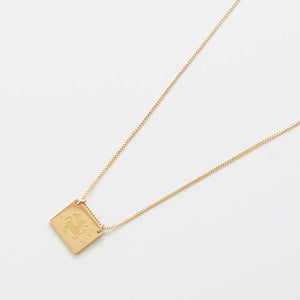 Open image in slideshow, Sagittarius Zodiac Double-Sided Astrology Necklace
