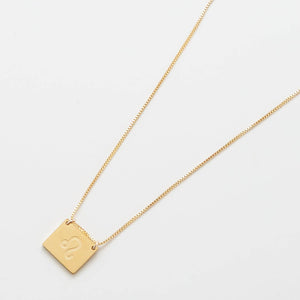 Leo Zodiac Double-Sided Astrology Necklace