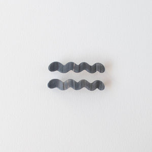 Open image in slideshow, Eco Cloud Wave Slide Hair Pin Set
