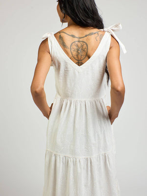 Lorelei Dress White Waves (Pre-order)