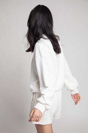 Drawstring Sweat Lounge Hemp Organic Cotton Shorts