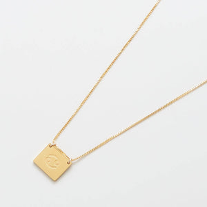 Cancer Zodiac Double-Sided Astrology Necklace