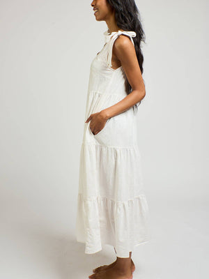 Lorelei Dress White Waves (Pre-order)