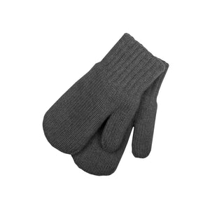 Kids' Knit Double Mittens Merino & Cashmere