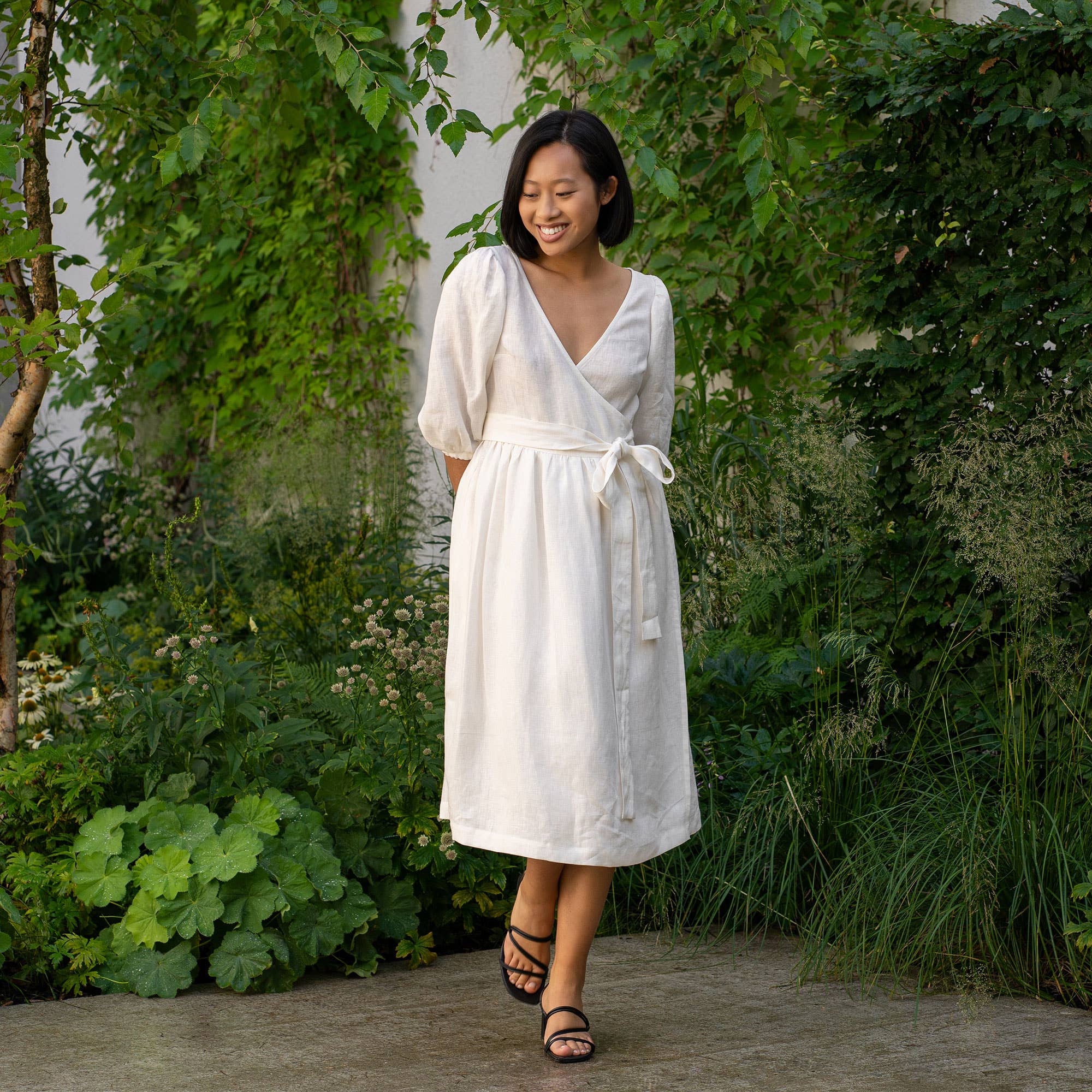 Wrap Dress Linen Puff Sleeve Dress Other Stories Linen Wrap Front Mini Dress With Puff Sleeves Wrap Dress Linen Puff Sleeve Dress Other Stories Linen Wrap Front Mini Dress With Puff Sleeves