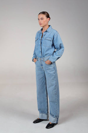 Stanton high rise relaxed cuff - atwood