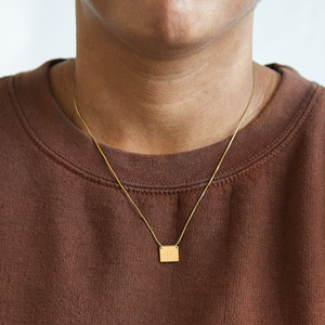 Capricorn Zodiac Double-Sided Astrology Necklace