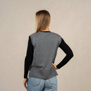 Women's Merino Wool Vest Isla