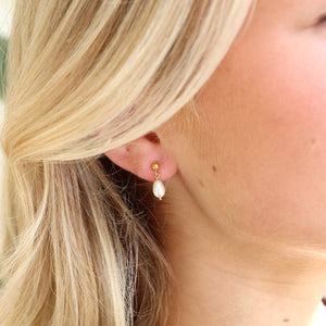Pearla Studs | 14k Gold Fill or Sterling Silver