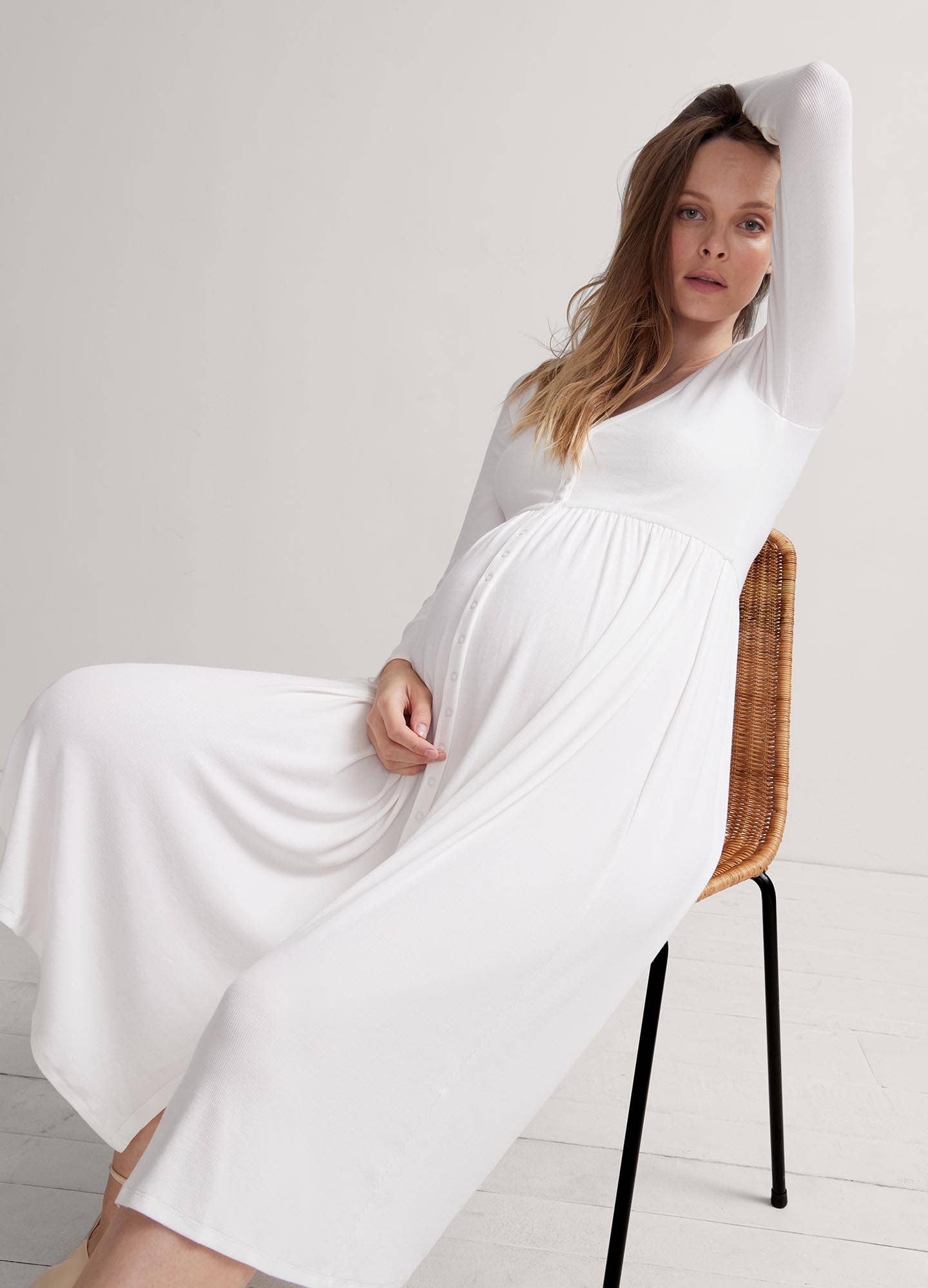 long sleeve white nurses dress Amazon.com: Adar Universal Scrub Dress for Women - Fitted Midriff Dress - 2810 - White