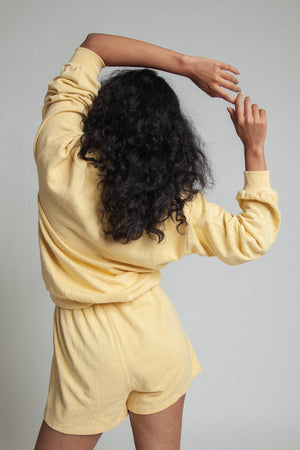 Drawstring Sweat Lounge Hemp Organic Cotton Shorts