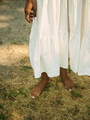 Lorelei Dress White Waves (Pre-order)