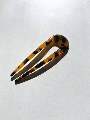 Open image in slideshow, Acetate French Chignon Hair Pin | Eco-Friendly
