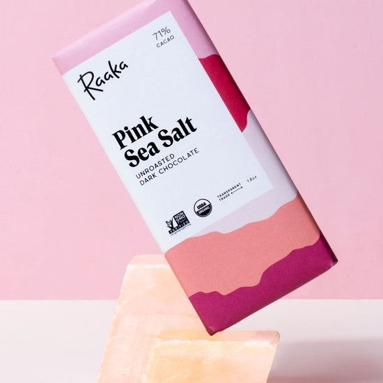 Pink Sea Salt Chocolate Bar